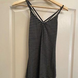 Black & White Striped Volcom Dress - Size XS